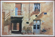 Massimo Lomi Lito Provence 48x70 Signé Numéroté Avec Timbre