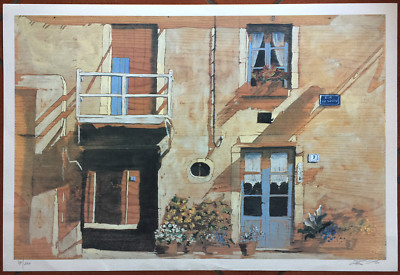 Massimo Lomi Lito Provence 48x70 Signiert Numeriert Mit Stempel