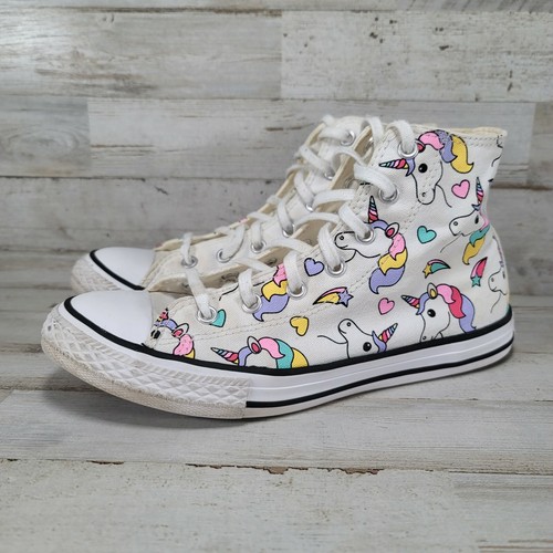 Hi 663994C White Unicorn Shoes Size 