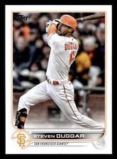 Steven Duggar 2022 Topps Update #US281 San Francisco Giants Baseball