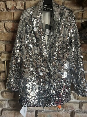 8 PM Pailletten Blazer Gr: S Neu