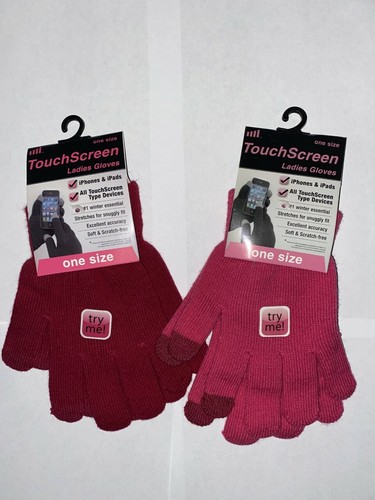 Damen warme Stretch Smart Touchscreen Handschuhe für iPhone verschiedene Farben - Bild 17 von 18