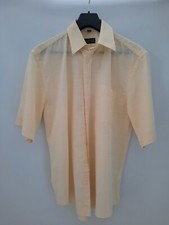 Barisal Hemd Kurzhemd kurz Gr.  M 39/40 gelb Galeria Karstadt