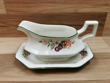 Johnson Brothers Fresh Fruit Sauciere & Untertasse Top Zustand