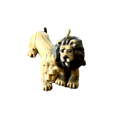 Hallmark Keepsake Ornaments Christmas Vintage Miniatures Kindly Lions 1994