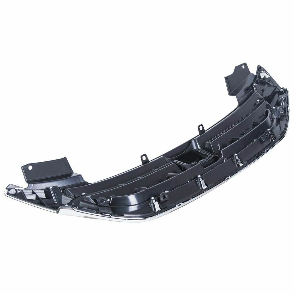 Grill Sedan Front Upper Hood Grille For 2013-2015 Honda Accord Sedan - Black & Chrome Bumper Radiator Grille Honda Accord Grille - Foto 5