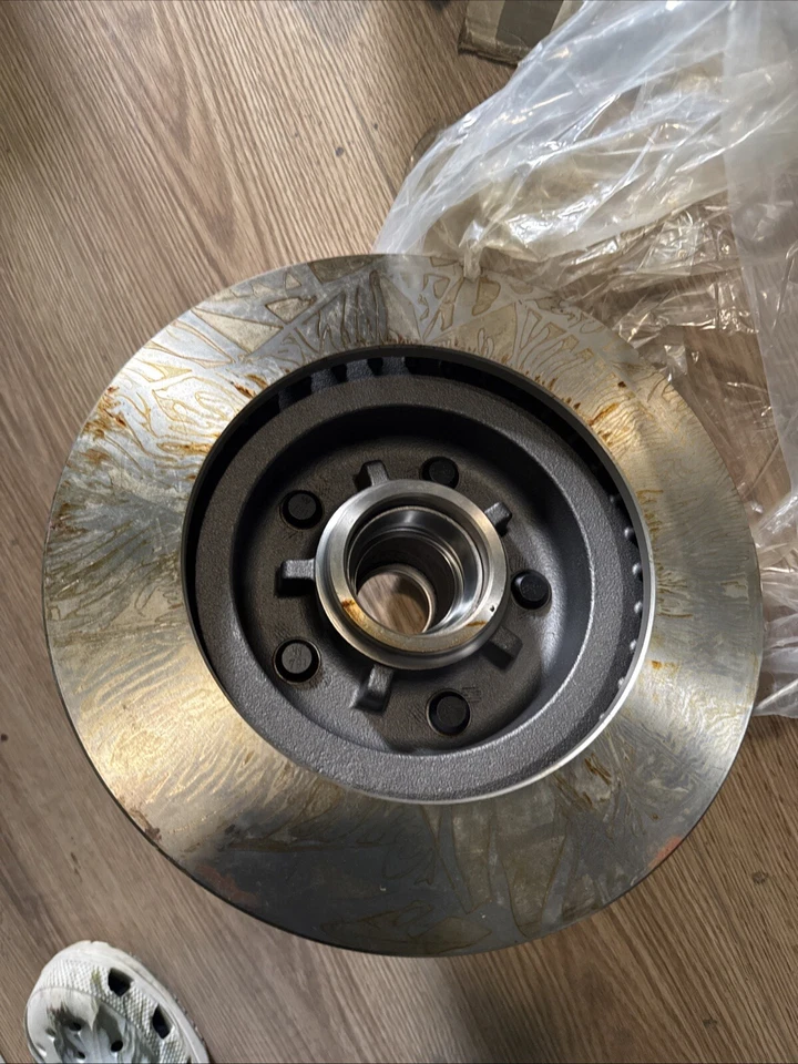 Buje de rotores de freno de disco delanteros para Chevrolet C10 GMC C1500 1980-1986 Foto 2 de 4