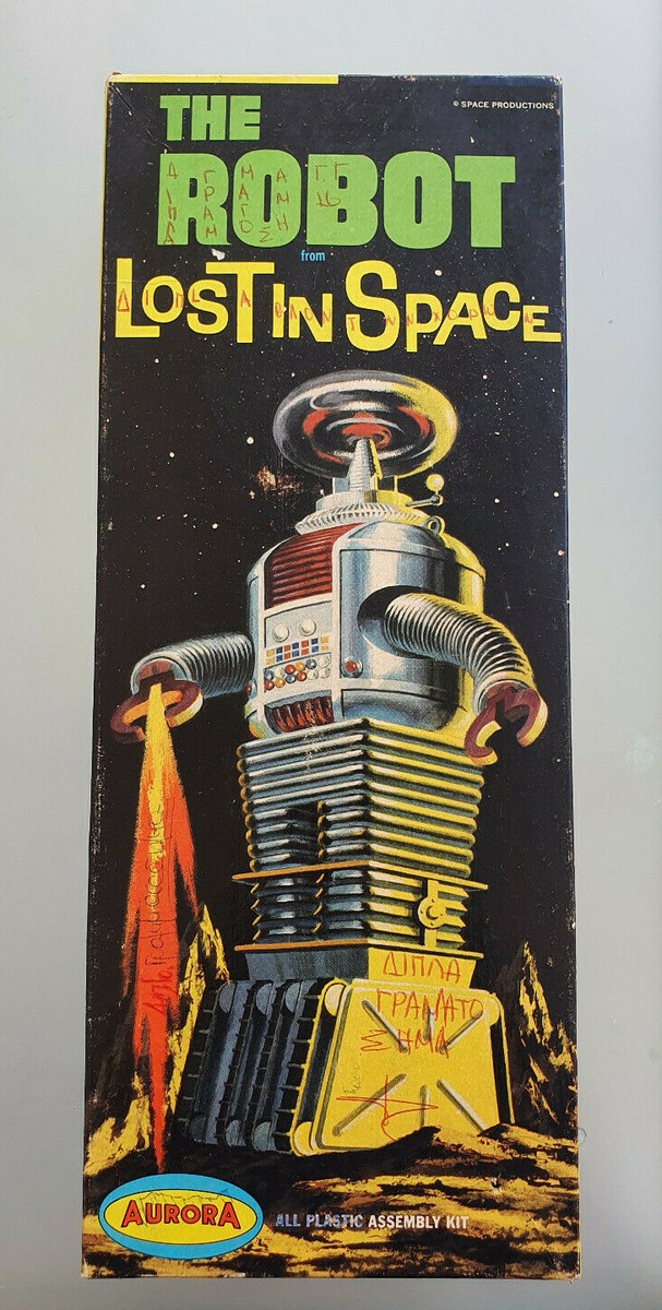 【未使用品】THE ROBOT from LOST IN SPACE プラモデル THE ROBOT LOST IN SPACE Aurora 1968 original ONLY BOX KIT no