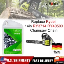 Replace 14" Ryobi RY3714 RY40503 RY40530 RY405010 Chainsaw Chain 3/8LP .050 52DL