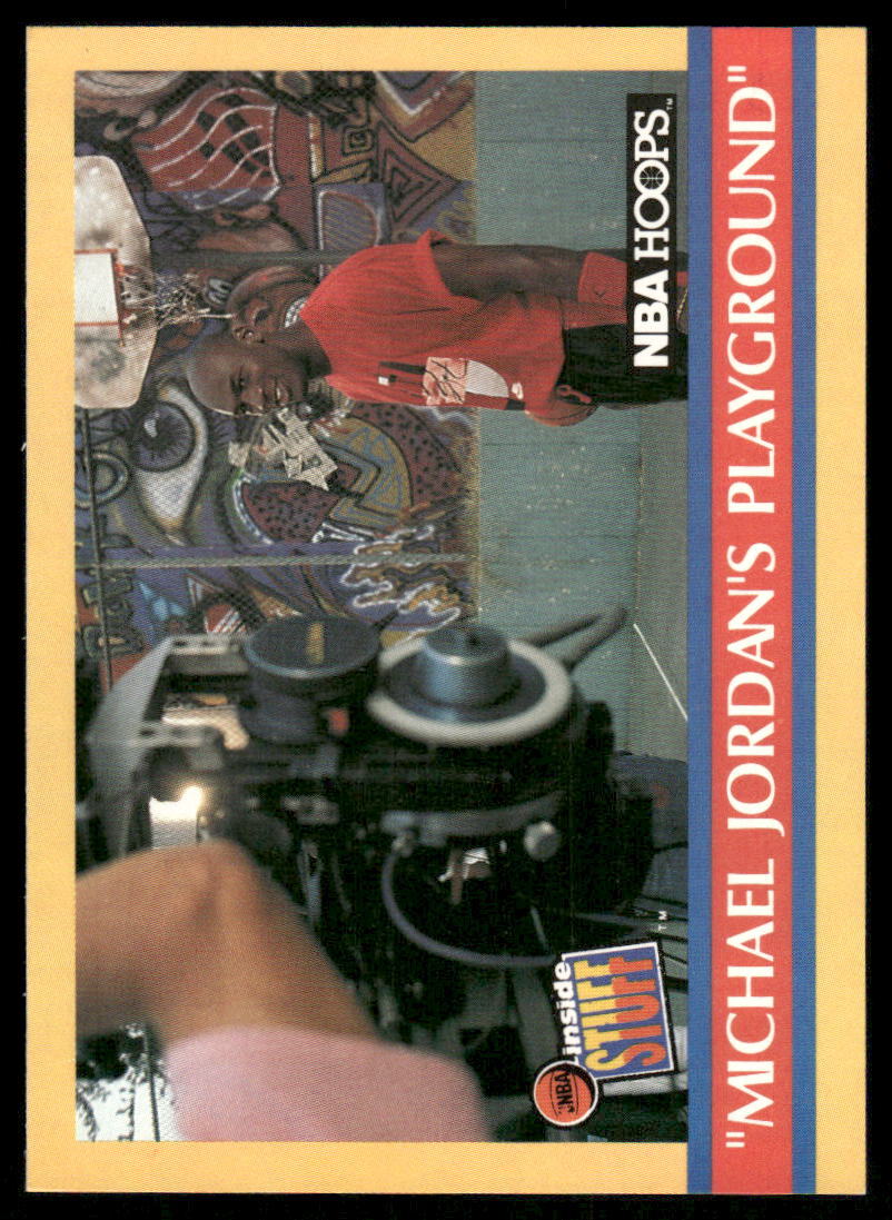 1990-91 Hoops #382 "Michael Jordan's Playground