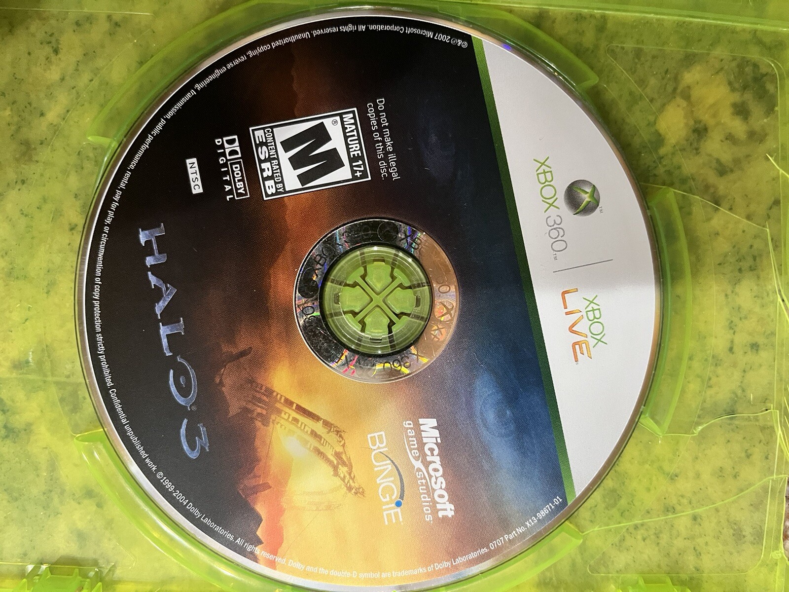 Halo 3 Microsoft Xbox 360 - Disc only - Tested FAST SHIPPING