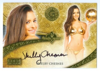 SHELBY CHESNES "GOLD EDITION AUTOGRAPH CARD" BENCHWARMER 25 YEARS