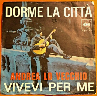 7'' - ANDREA DER ALTE - SCHLÄFT DIE STADT - 1964
