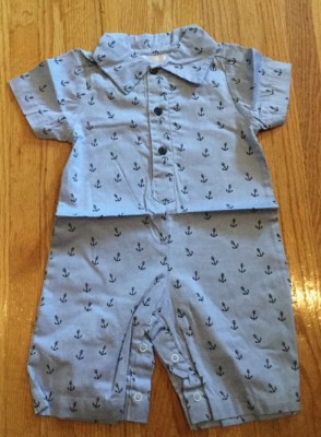 Lil Cactus Baby Boy One Piece Outfit: Size 18-24 Months