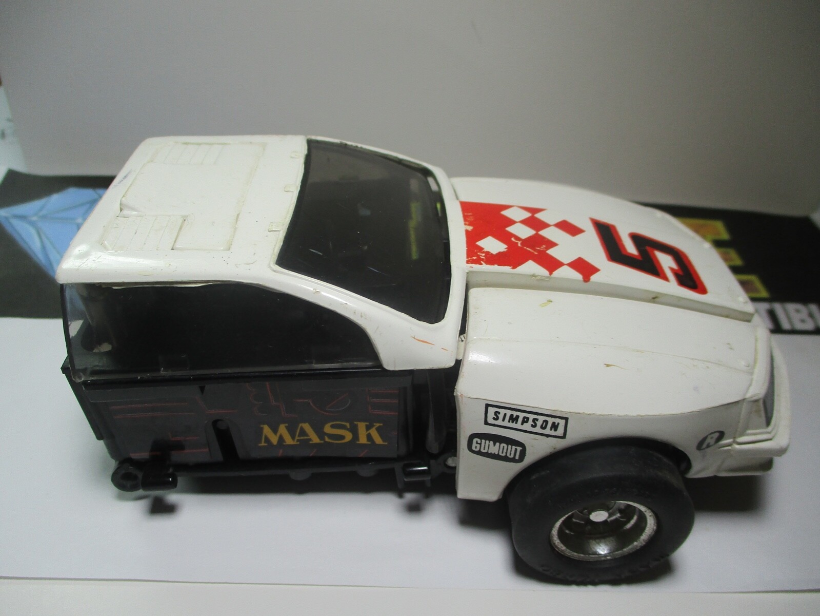 M.A.S.K. Razorback Original FRONT END+ROOF DOOR+FRONT WHEELS+TIRES