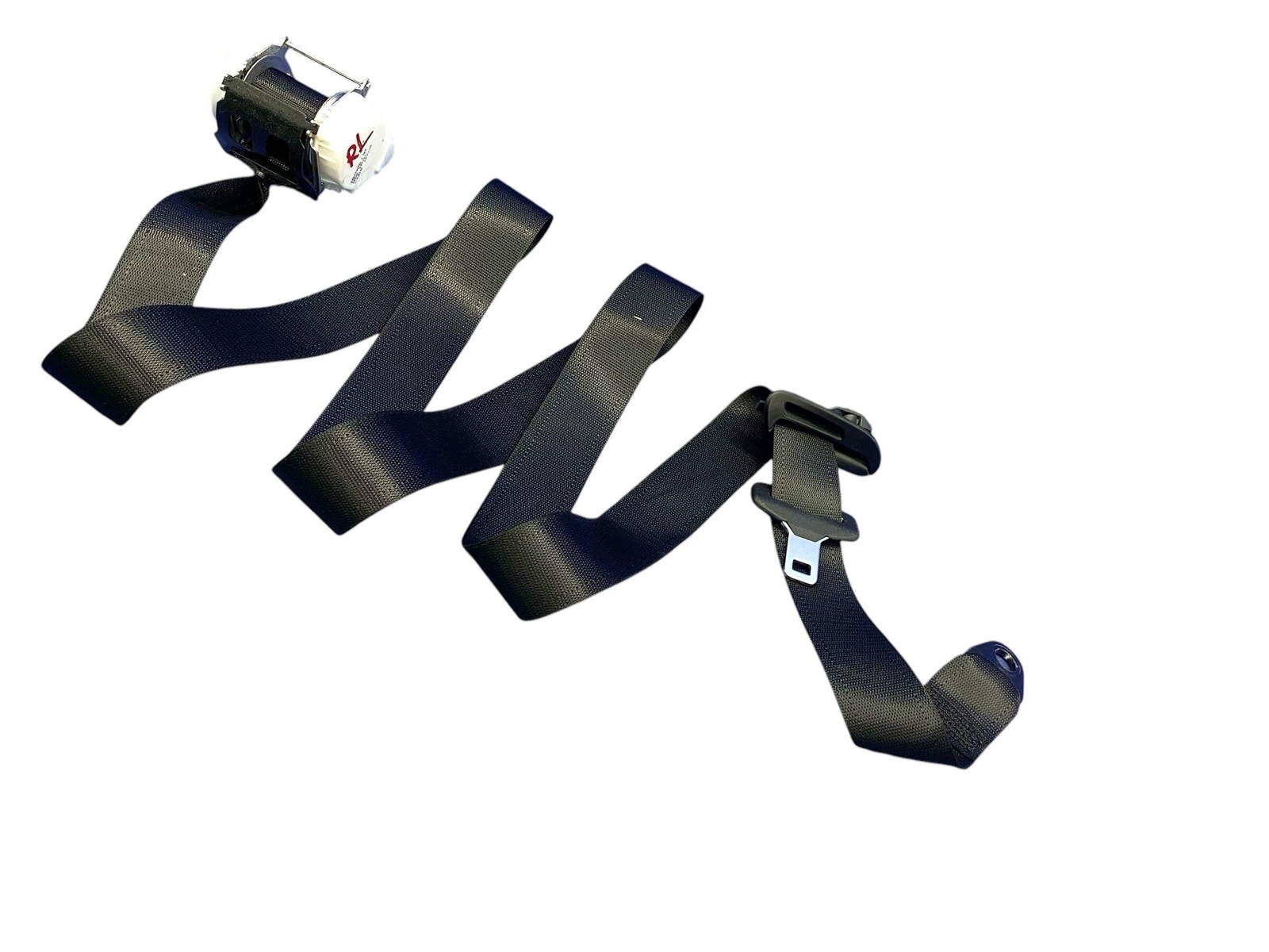 2012-2018 FERRARI CALIFORNIA T REAR LEFT SEAT BELT RETRACTOR ASSEMBLY BLACK OEM