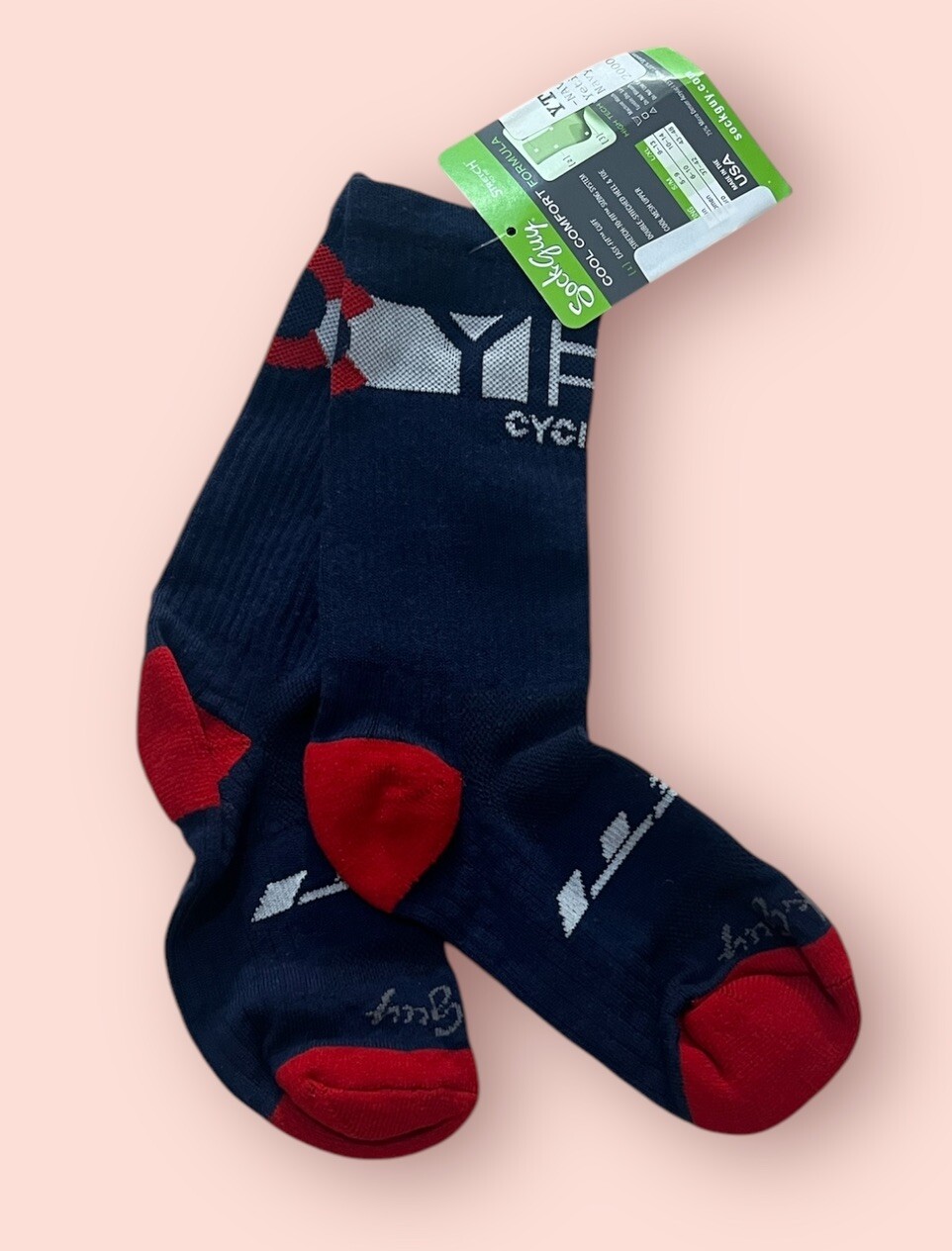 Sock Guy Yeti Cycling Sock ~~ NWT