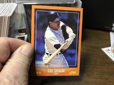 1988 Score Rookie & Traded Card LUIS SALAZAR  # 13 T