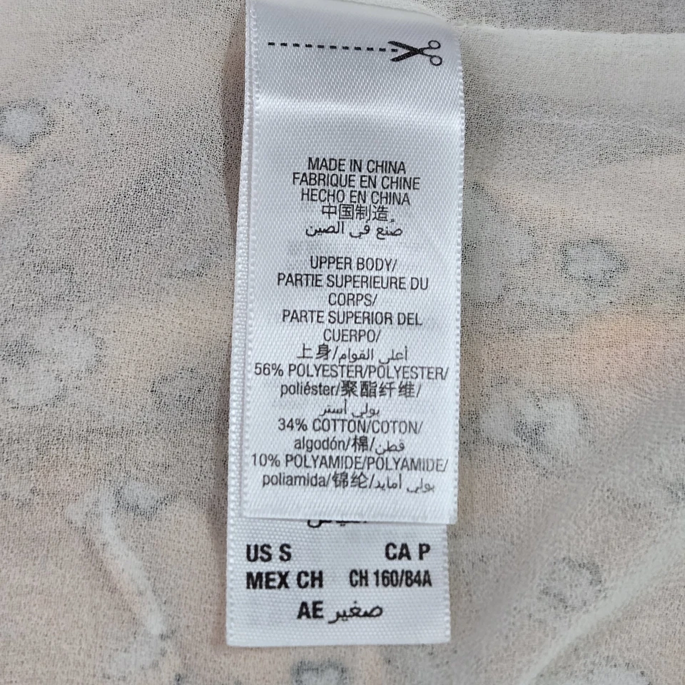 Женское платье Juicy Couture S желтое с цветочным рисунком трапециевидное богемное кружевное с оборками - Изображение 2 из 4