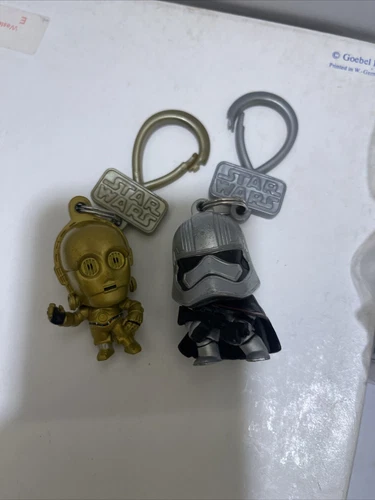Star Wars Keychain Dangly Figures Lot 2.