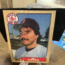 1987 Topps #617 Al Nipper Boston Red Sox Baseball Card