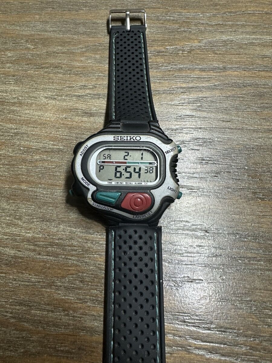 Seiko Super Runners (S640-4000) Men's Watch, 43x42mm Case | eBay Seiko Super Runners (S640-4000) Men's Watch, 43x42mm Case | eBay