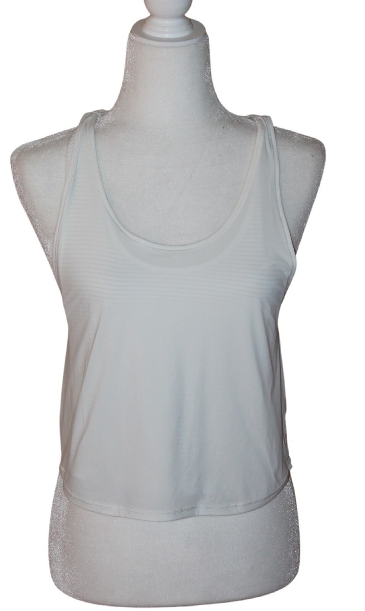 Preowned Lululemon Lean In Tank White Hard to Find