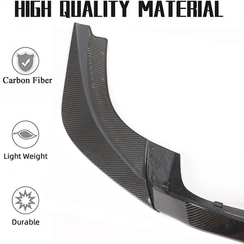 For BMW F87 M2 M2C 2016UP REAL CARBON Rear Bumper Diffuser Lip Spoiler Body Kit - Picture 11 of 12
