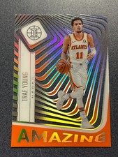2020-21 Panini Illusions - Amazing Orange #17 Trae Young @QG62