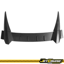 Fits 22-26 Honda Civic 11th Sedan 4DR Type R Matte Black Rear Roof Spoiler ABS