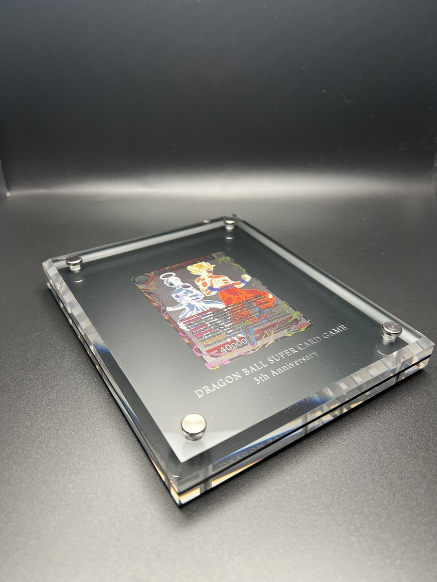 Dragon Ball Super Card Game 5th Anniversary Pure Silver Card SCR