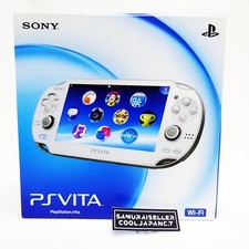 SONY PS Vita PCH-1000 ZA02 Crystal White Wi-fi Model Console Japan NEW