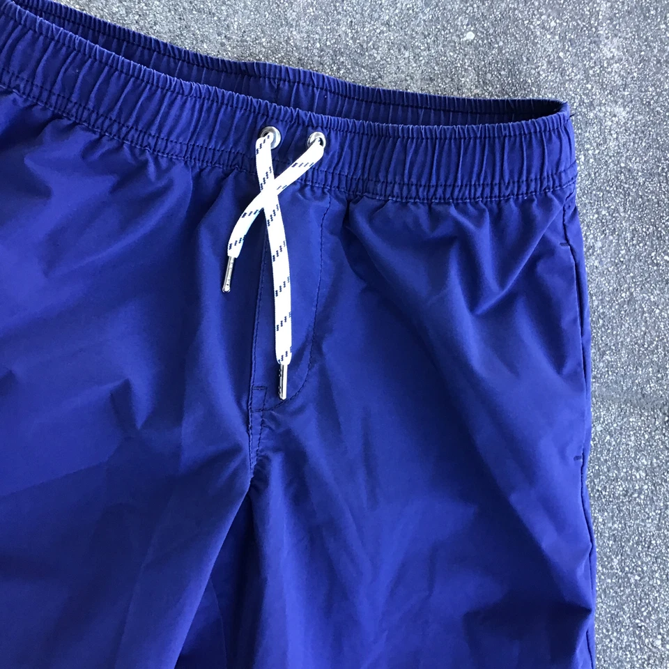 Ralph Lauren Polo Blue Shorts Kids Size 8 Red Logo Swimming - Image 3 of 4