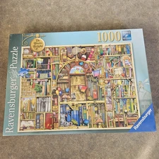 Ravensburger 1000 Piece Puzzle The Bizarre Bookshop No.2 (BOX DAMAGED)
