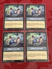 4x Lorcana Attack of the Vine - Attack of the Vine - 202/204 - Rare x4
