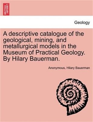A Descriptive Catalogue of the Geological, Mining, and Metallurgical Models in t