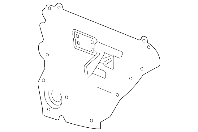 Authentic GM Deflector 25718635 for Enhanced Performance and Protection