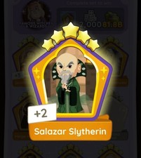 Salazar Slytherin - Golden Blitz Monopoly Sticker Go Pre-book