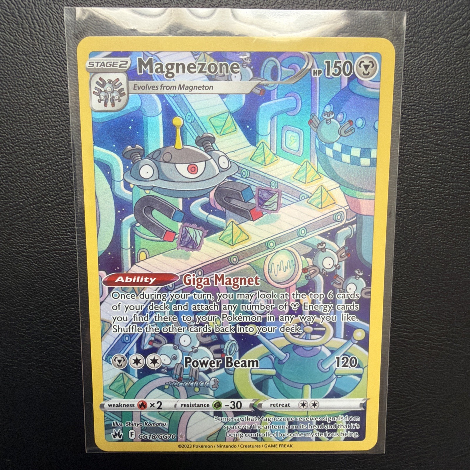 Magnezone GG18/GG70 Crown Zenith: Galarian Gallery Holo NM