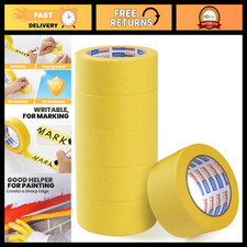 Yellow Painters Tape - High-Quality Masking Tape for Clean Edges  Easy Removal