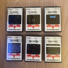 6 BBC Micro Model B Games Hacker, Acid Drops, Estra, Duck, Bird Strike, MrFreeze