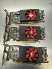 Lot Of 3Dell AMD Radeon HD 8490 1GB DVI DisplayPort DMHJ0 Low Profile Video Card