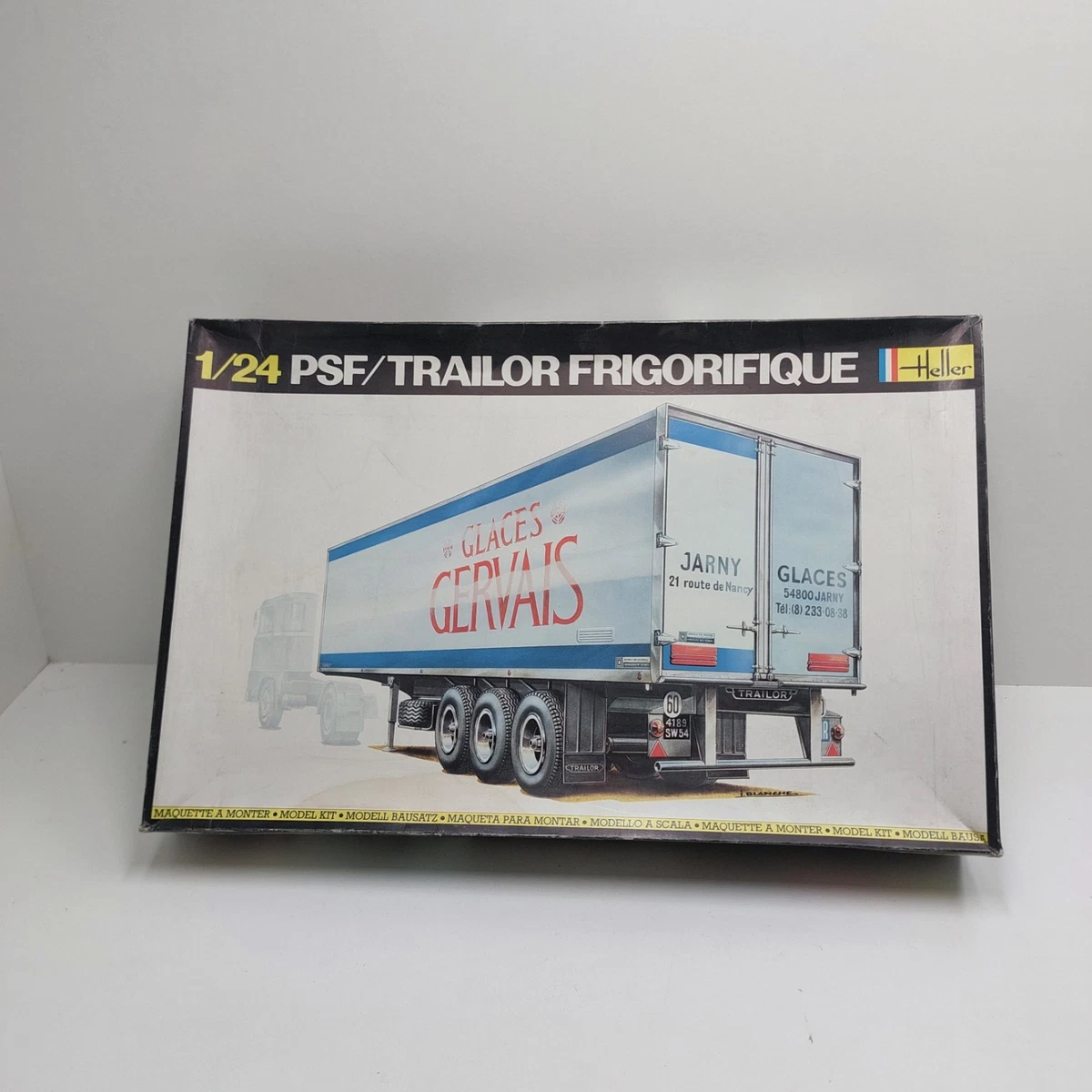Maquette remorque : STARTER KIT Goods Trailer - Jeux et jouets Heller - Avenue des Jeux