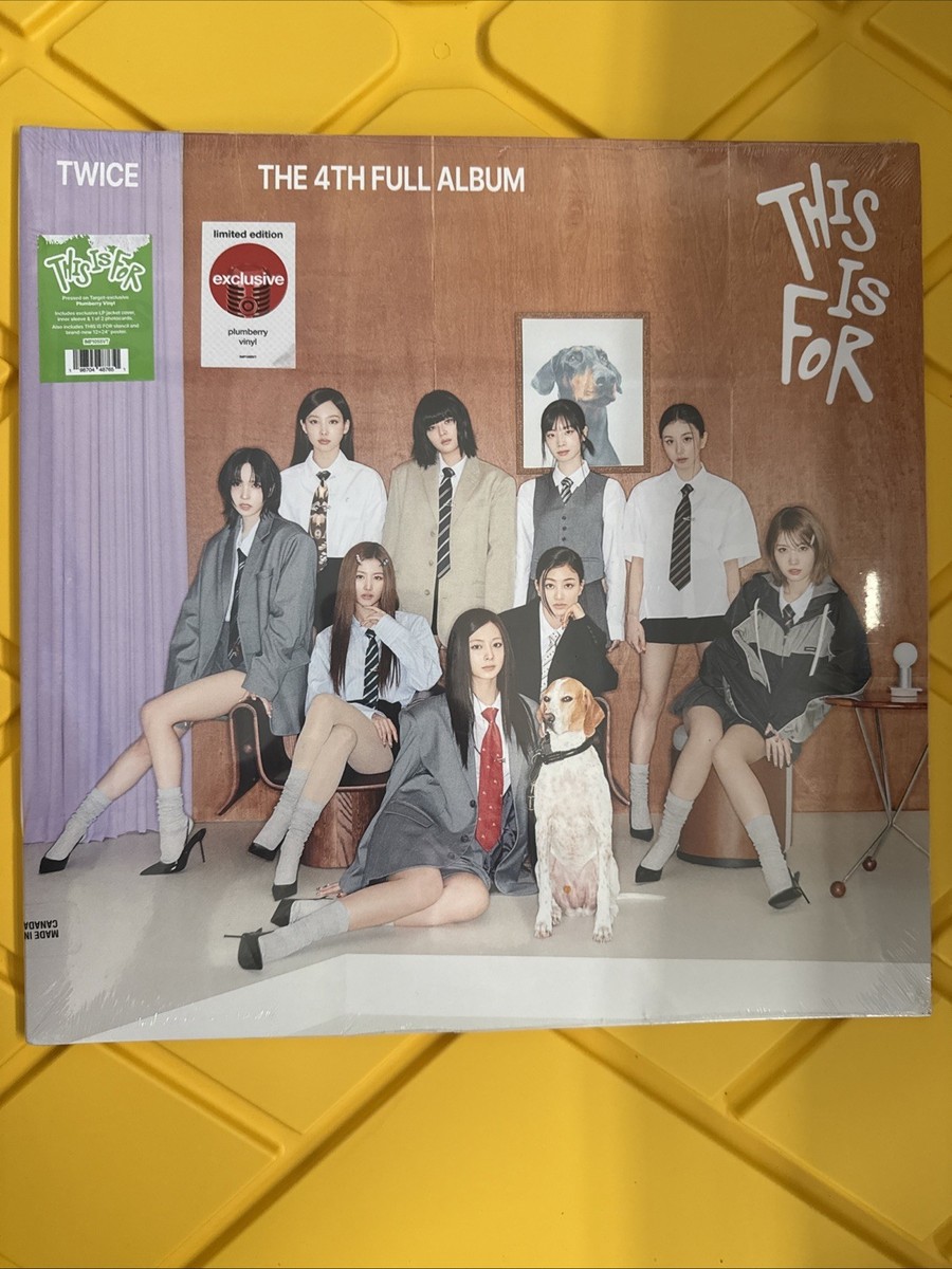 TWICE This Is For Plumberry Vinyl 4th Full Album Limited Edition
