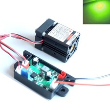 Industrial 555nm 20mW Green Dot 12V Focusable Laser Diode Module w/ TTL