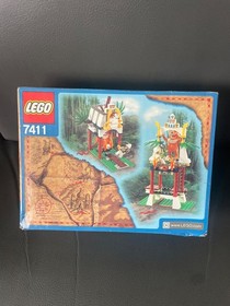Lego 7411 Adventurers:Orient Expedition- Tygurah's Roar - Factory Sealed box dam