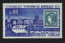 Francia Centenario de Burdeos Ceres Sello Edición 1970 MNH SG#1900