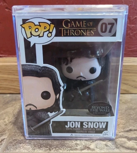 Funko POP! Game Of Thrones Jon Snow 07 Beyond The Wall HBO Snowy Glitter
