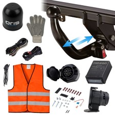 Anhängerkupplung abnehmbar horizontal+E-Satz 13p für Suzuki Vitara LY ab 15 ORIS