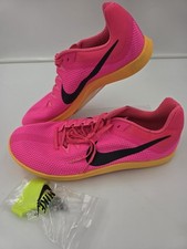 Men's 11.5 Nike Zoom Rival Track  Field Distance Spikes Hyper Pink DC8725-600